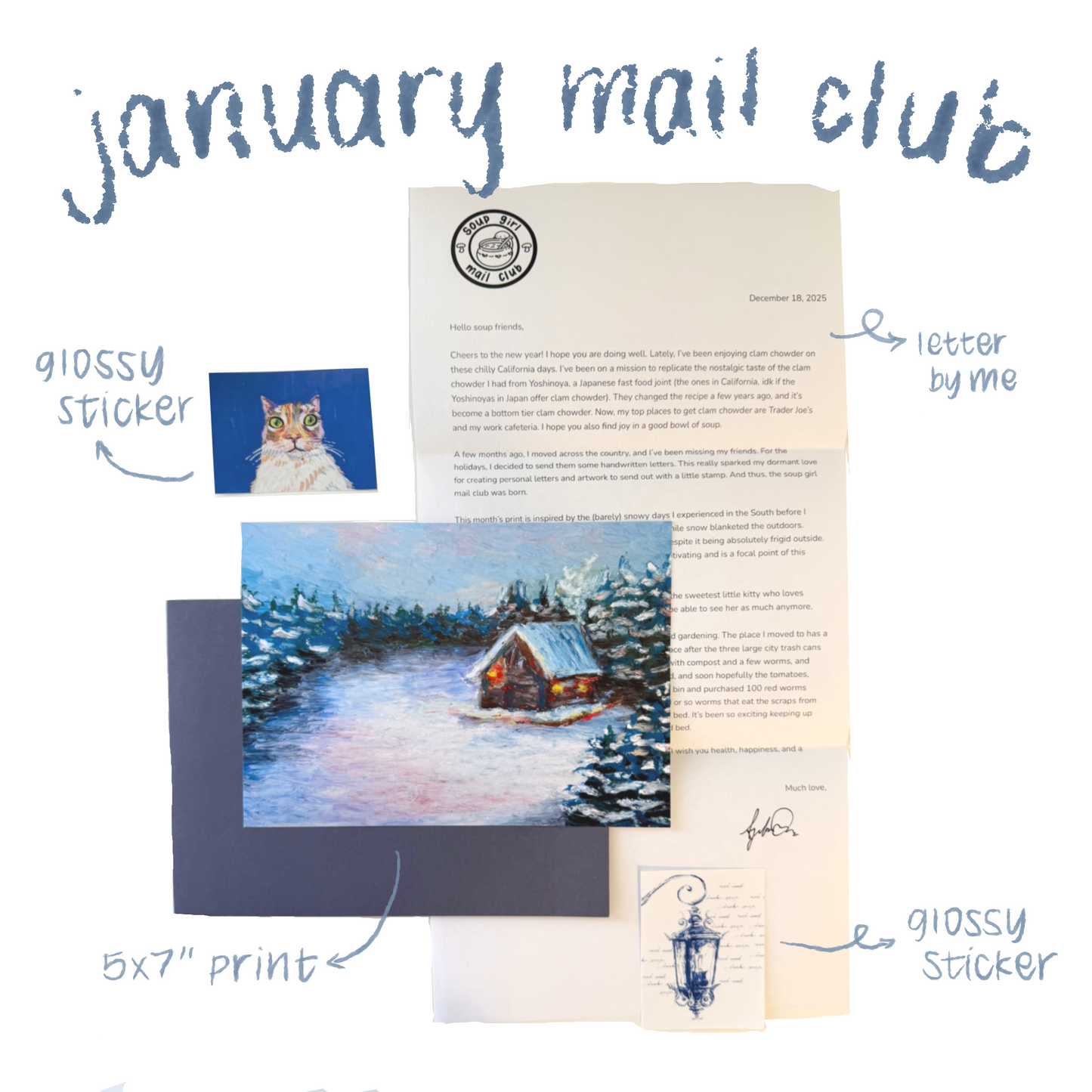 soup girl mail club