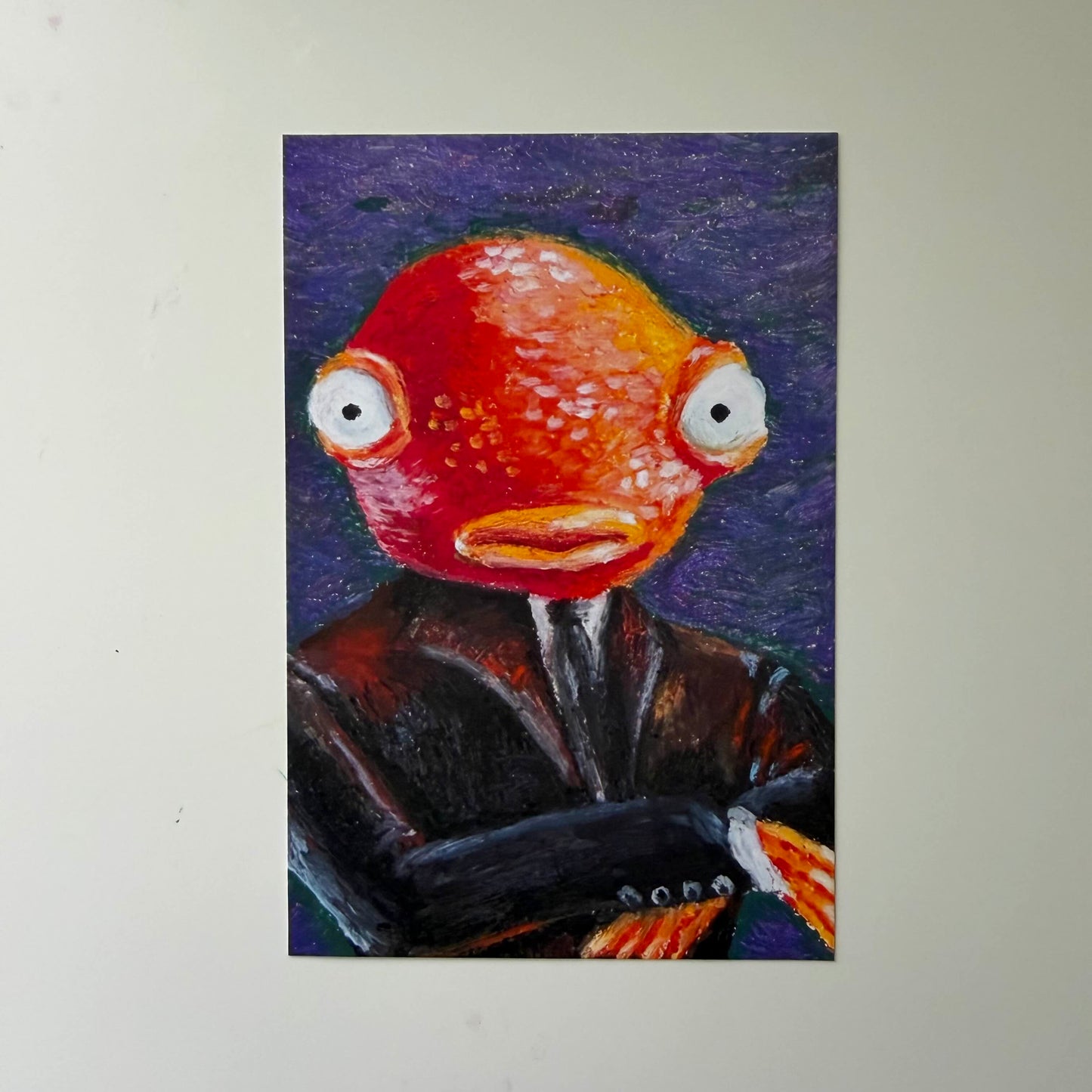 Fish Portrait Print