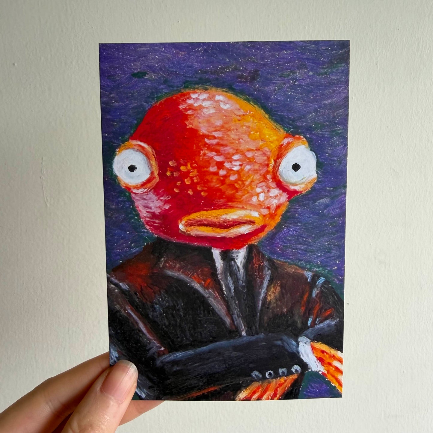 Fish Portrait Print