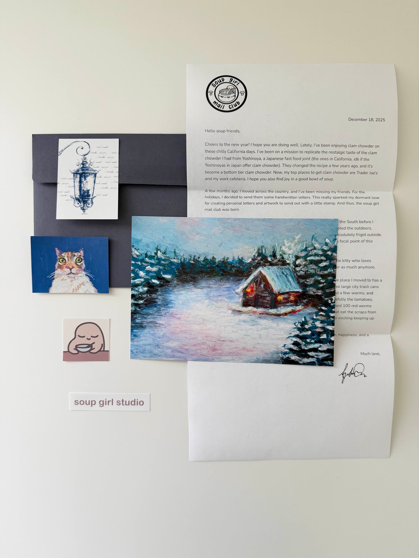 soup girl mail club