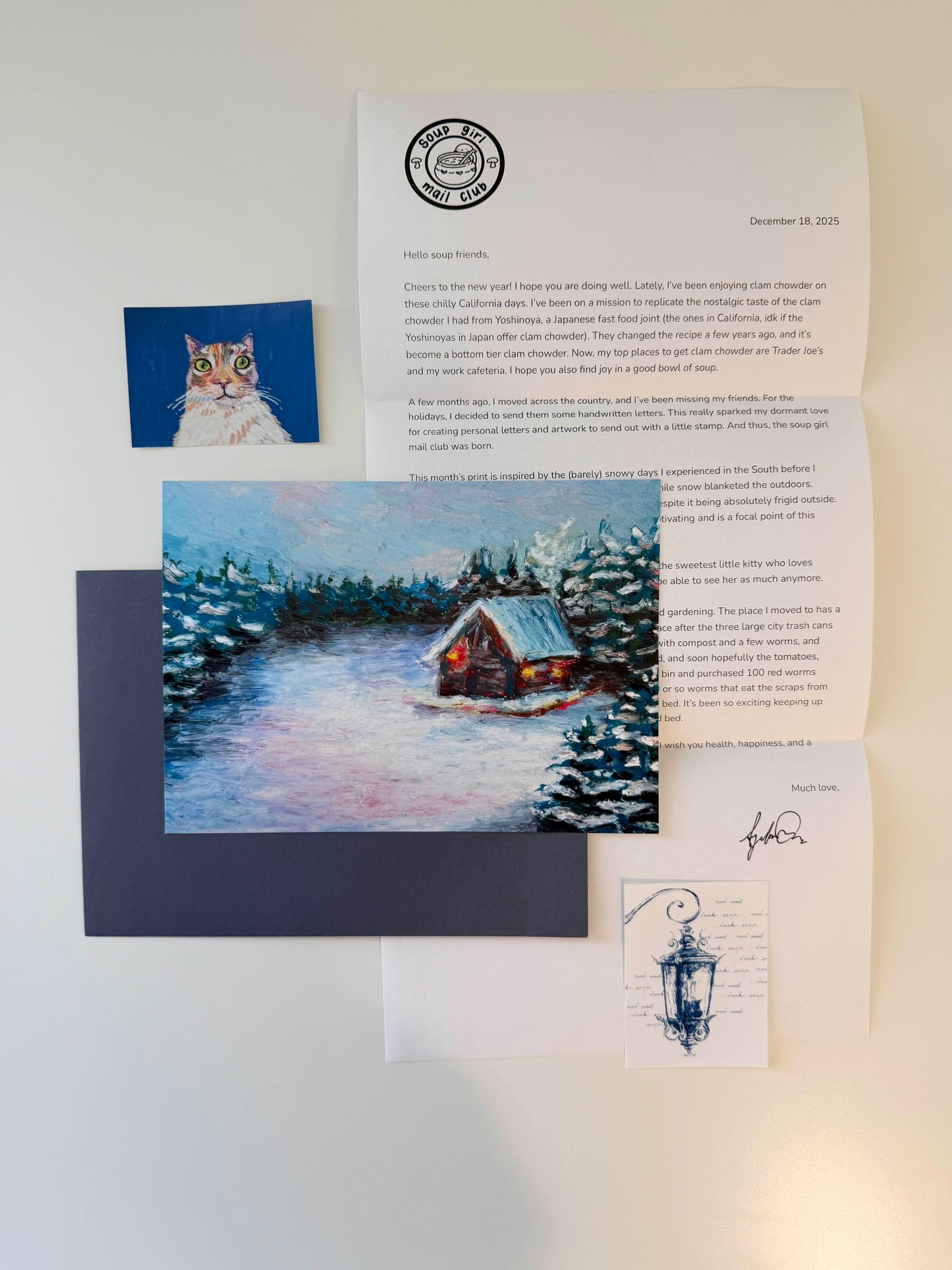 soup girl mail club